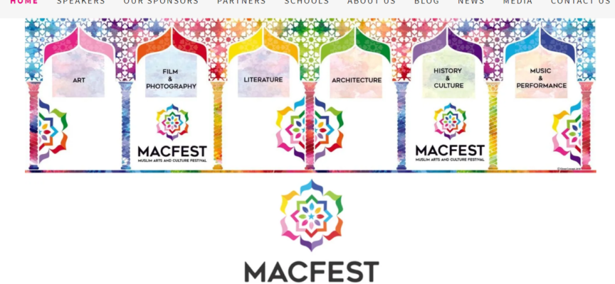 Festival MACFEST à Manchester sur les arts et la culture musulmans, janvier 2020