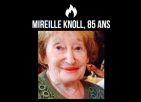 Marche blanche pour Madame Mireille Knoll, mercredi 28 mars à 18h30 à Paris