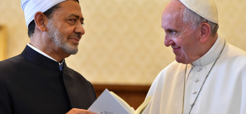 Déclaration du Pape François et du Grand Imam d’Al-Azhar