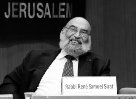 Décès de l’ancien Grand Rabbin de France René-Samuel Sirat
