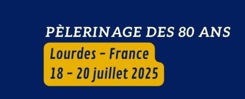 De retour de Lourdes, les 80 ans de Pax Christi