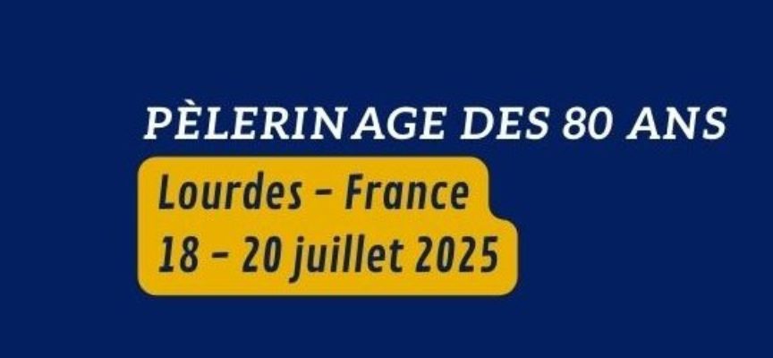 De retour de Lourdes, les 80 ans de Pax Christi