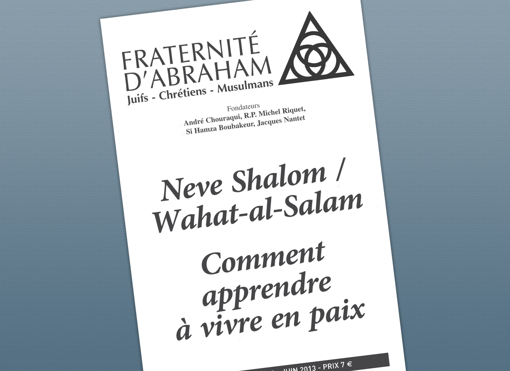 Revue 158 – Juin 2013