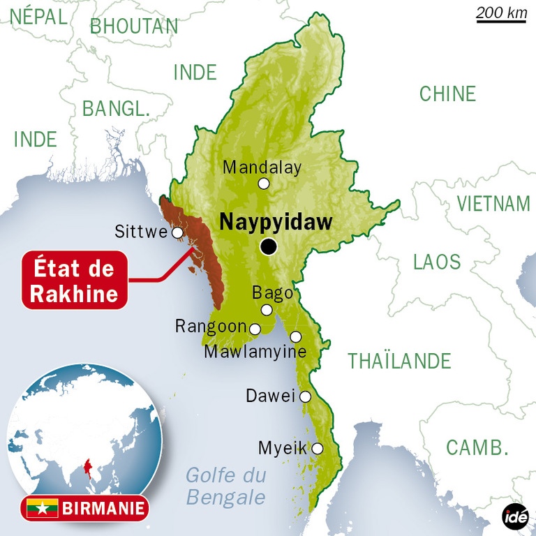 Les Rohingya, minorité musulmane persécutée en Birmanie