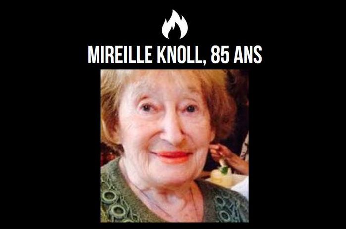 Marche blanche pour Madame Mireille Knoll, mercredi 28 mars à 18h30 à Paris