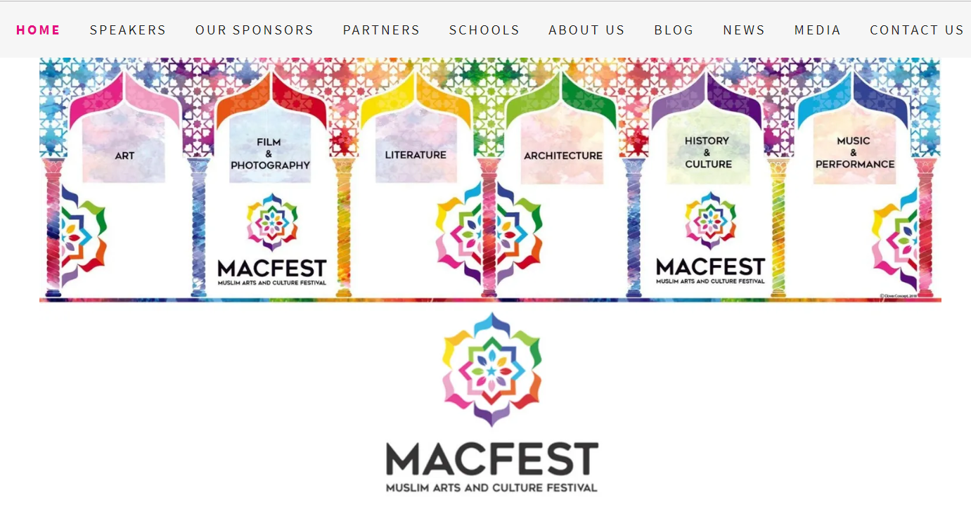 Festival MACFEST à Manchester sur les arts et la culture musulmans, janvier 2020
