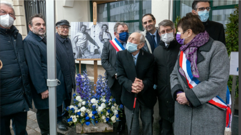 Cérémonie à la mémoire de Georges Loinger