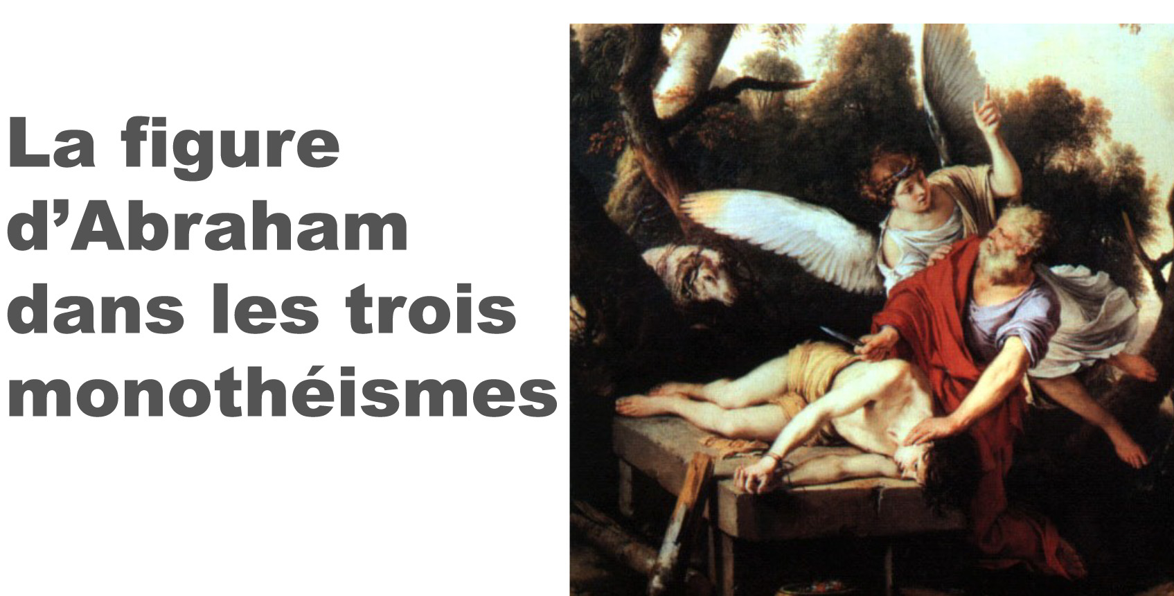 Conférence CORDOBA à Saint Mandé : La figure d’Abraham dans les trois monothéismes
